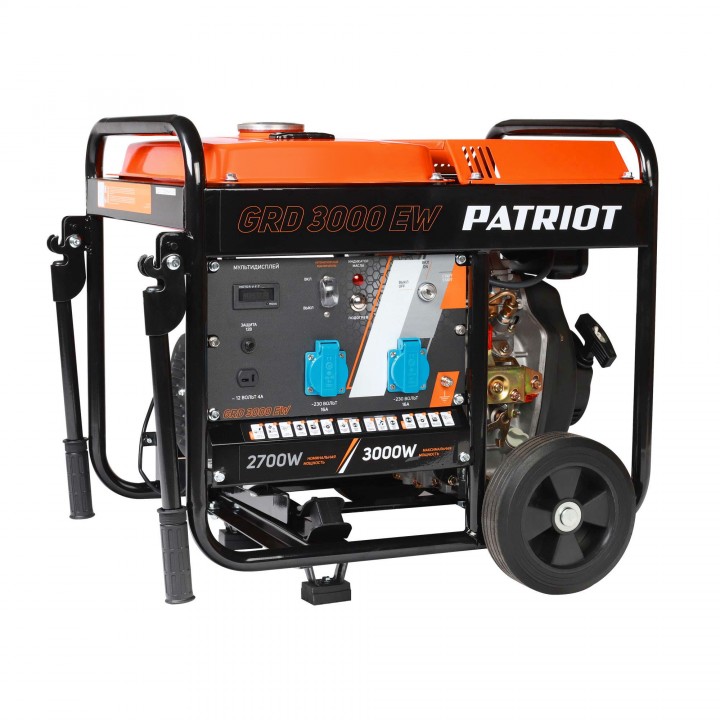Генератор   дизельный  PATRIOT Expert GRD 3000 EW